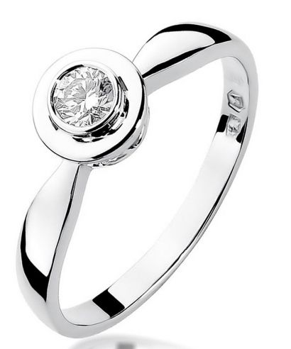 Prsten Bonore - Bílé Zlato 585 - Diamant 0,15 Ct
