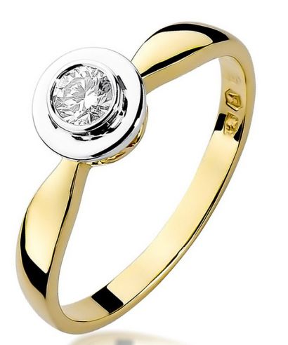 Prsten Bonore - Zlato 585 - Diamant 0,15 Ct
