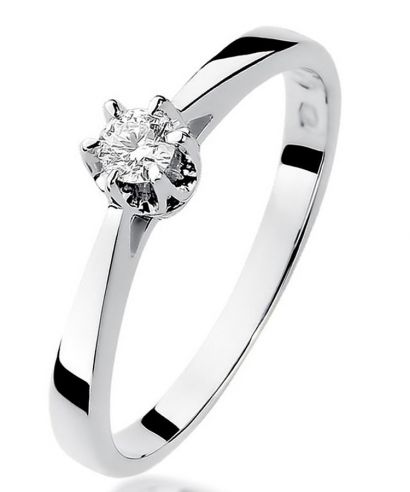 Prsten Bonore - Bílé Zlato 585 - Diamant 0,12 Ct