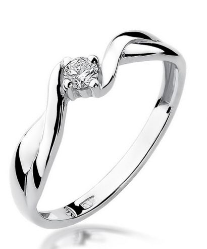 Prsten Bonore - Bílé Zlato 585 - Diamant 0,08 Ct