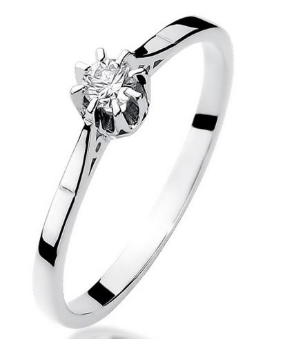 Prsten Bonore - Bílé Zlato 585 - Diamant 0,08 Ct
