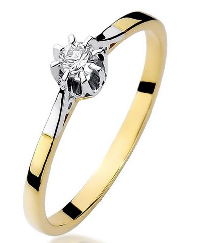 Prsten Bonore - Zlato 585 - Diamant 0,08 Ct