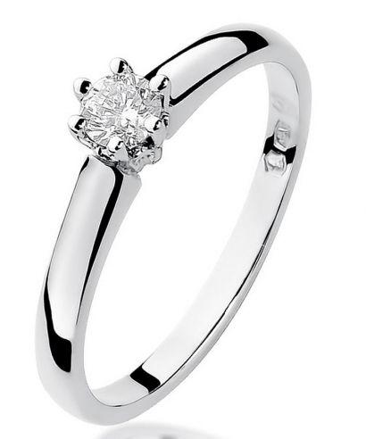 Prsten Bonore - Bílé Zlato 585 - Diamant 0,2 Ct