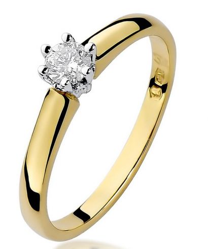 Prsten Bonore - Zlato 585 - Diamant 0,2 Ct