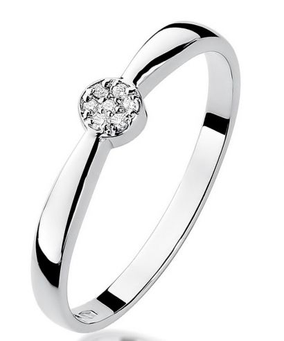 Prsten Bonore - Bílé Zlato 585 - Diamant 0,04 Ct