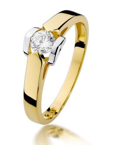 Prsten Bonore - Zlato 585 - Diamant 0,3 Ct