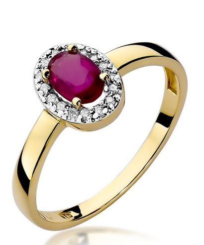 Prsten Bonore - Zlato 585 - Rubín 0,6 Ct