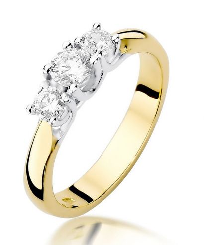 Prsten Bonore - Zlato 585 - Diamant 0,25 Ct