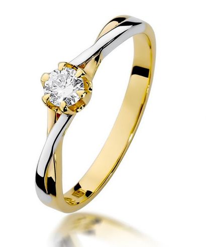 Prsten Bonore - Zlato 585 - Diamant 0,23 Ct