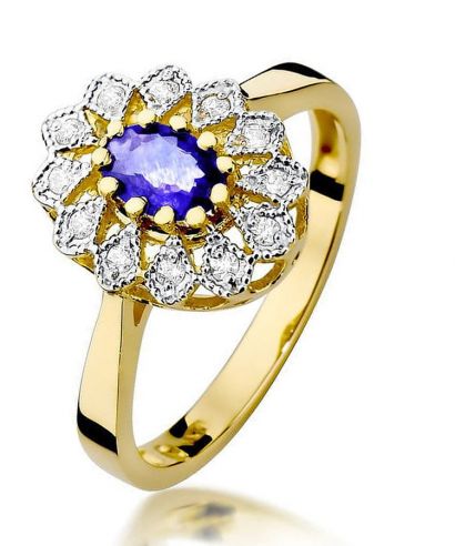 Prsten Bonore - Zlato 585 - Tanzanit 0,4 Ct
