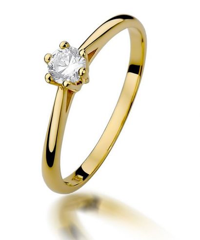 Prsten Bonore - Zlato 585 - Diamant 0,15 Ct