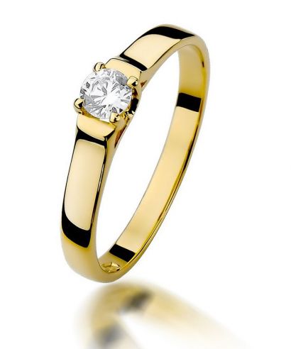 Prsten Bonore - Zlato 585 - Diamant 0,18 Ct