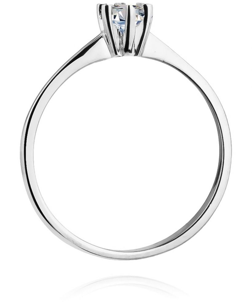 Prsten Bonore - Bílé Zlato 585 - Diamant 0,23 Ct