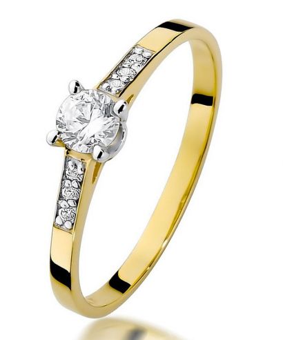 Prsten Bonore - Zlato 585 - Diamant 0,15 Ct