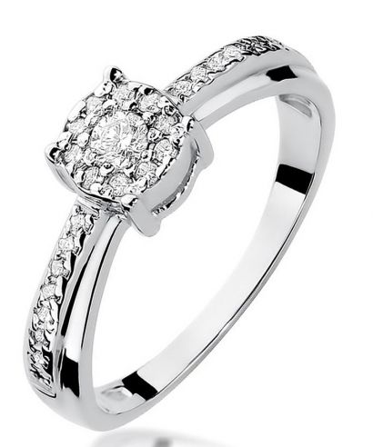 Prsten Bonore - Bílé Zlato 585 - Diamant 0,08 Ct