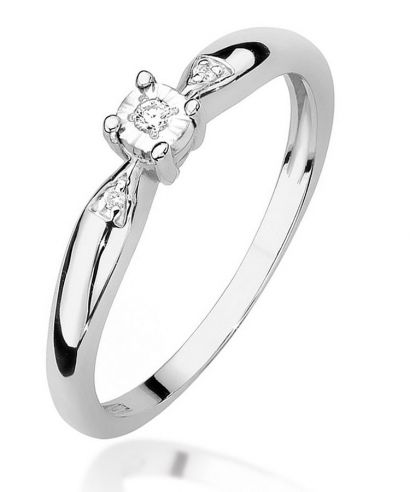 Prsten Bonore - Bílé Zlato 585 - Diamant 0,02 Ct