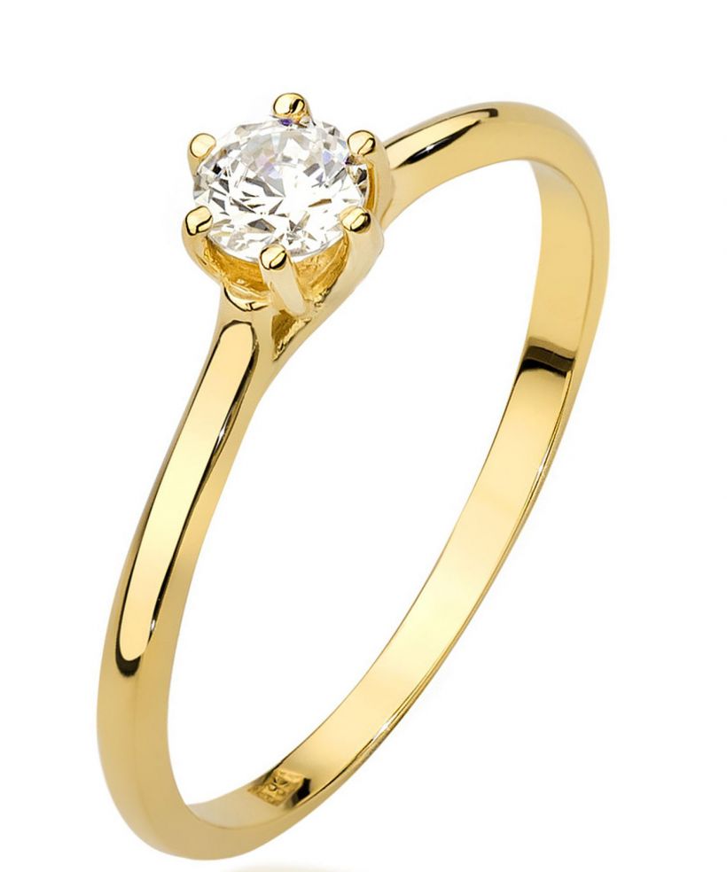 Prsten Bonore - Zlato 585 - Diamant 0,25 Ct