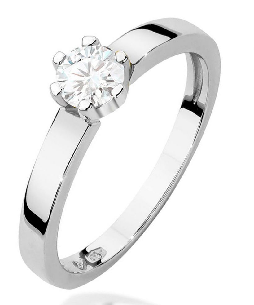 Prsten Bonore - Bílé Zlato 585 - Diamant 0,25 Ct
