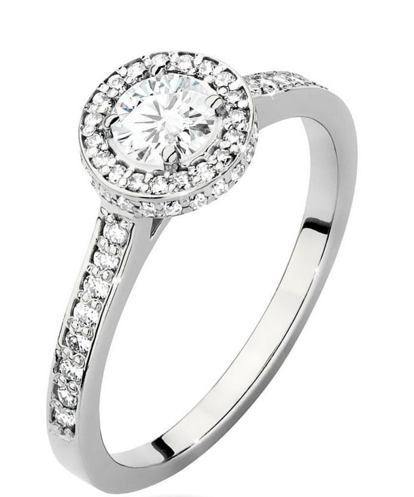 Prsten Bonore - Bílé Zlato 585 - Diamant 0,4 Ct