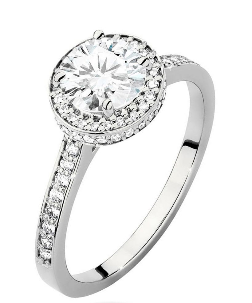 Prsten Bonore - Bílé Zlato 585 - Diamant 1 Ct
