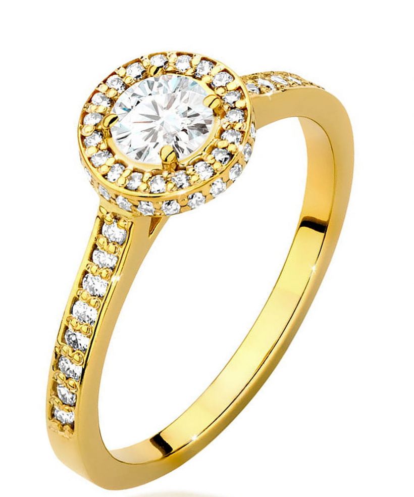 Prsten Bonore - Zlato 585 - Diamant 0,4 Ct