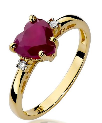 Prsten Bonore - Zlato 585 - Rubín 1,7 Ct