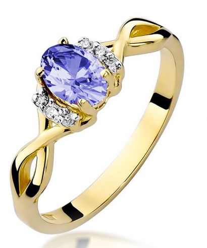 Prsten Bonore - Zlato 585 - Tanzanit 0,4 Ct