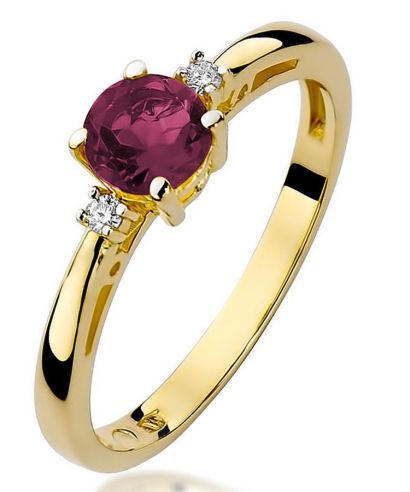 Prsten Bonore - Zlato 585 - Rubín 0,6 Ct