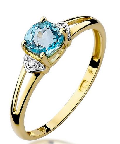 Prsten Bonore - Zlato 585 - Topaz 0,7 Ct