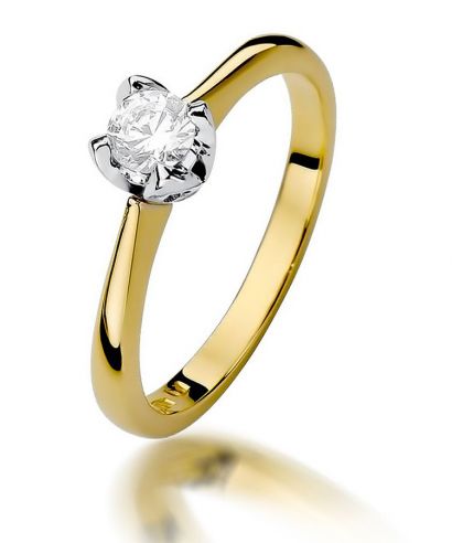 Prsten Bonore - Zlato 585 - Diamant 0,3 Ct