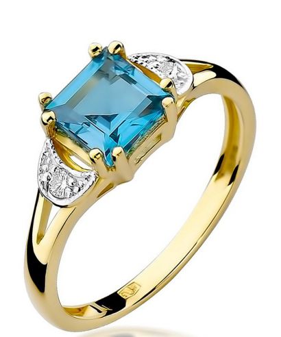 Prsten Bonore - Zlato 585 - Topaz 1,4 Ct