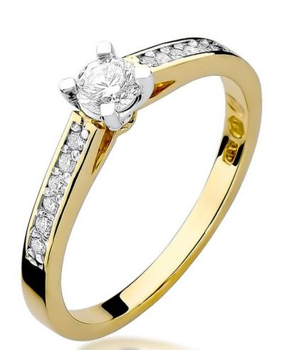 Prsten Bonore - Zlato 585 - Diamant 0,3 Ct