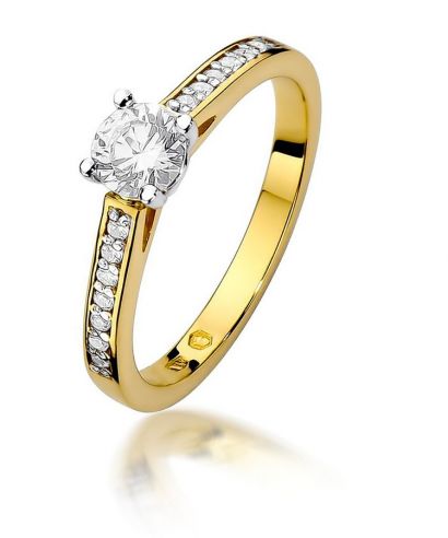 Prsten Bonore - Zlato 585 - Diamant 0,5 Ct