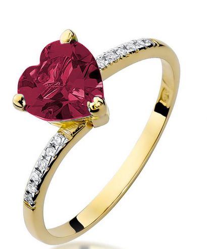 Prsten Bonore - Zlato 585 - Rubín 1,7 Ct