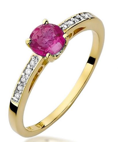 Prsten Bonore - Zlato 585 - Rubín 0,6 Ct