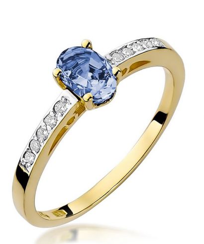 Prsten Bonore - Zlato 585 - Tanzanit 0,4 Ct