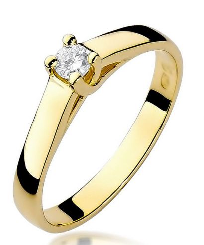Prsten Bonore - Zlato 585 - Diamant 0,1 Ct