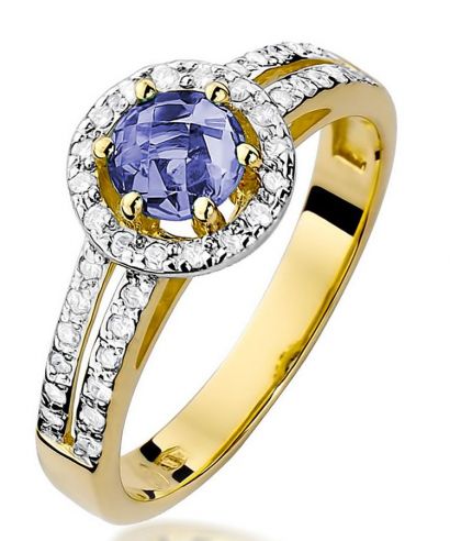Prsten Bonore - Zlato 585 - Tanzanit 0,5 Ct