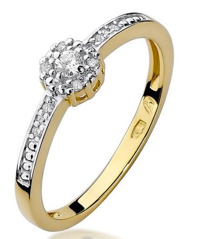 Prsten Bonore - Zlato 585 - Diamant 0,02 Ct