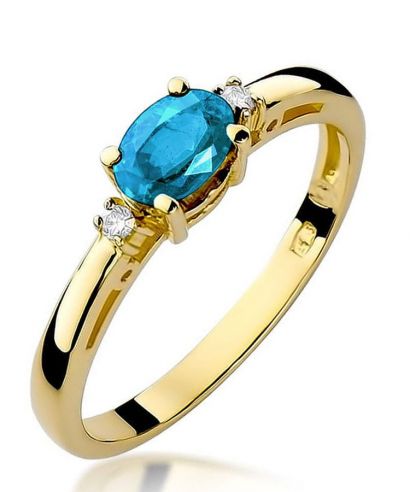 Prsten Bonore - Zlato 585 - Topaz 0,5 Ct