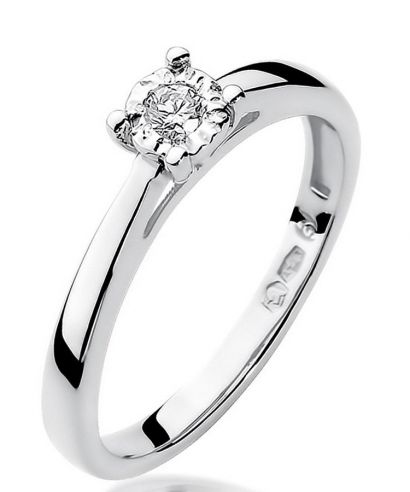 Prsten Bonore - Bílé Zlato 585 - Diamant 0,08 Ct