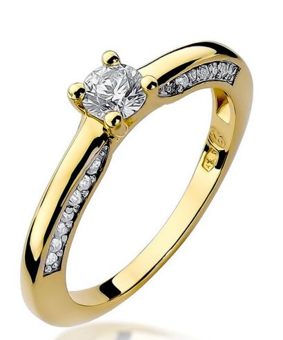 Prsten Bonore - Zlato 585 - Diamant 0,3 Ct