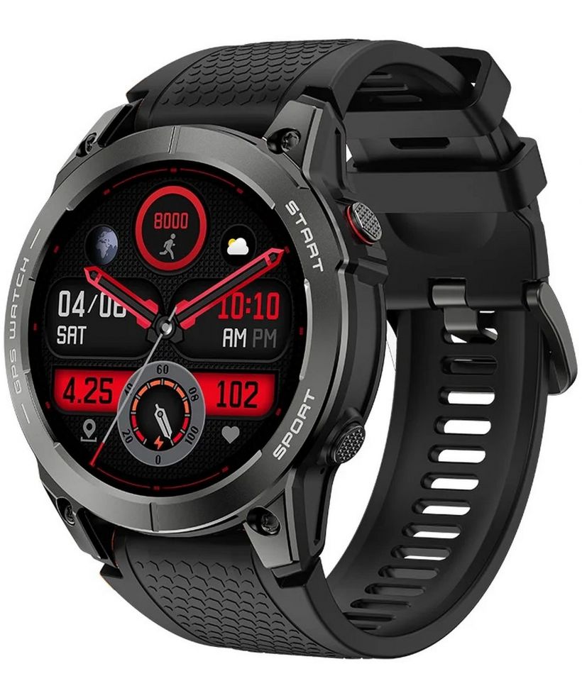 Chytré hodinky unisex Manta Activ X GPS Black SET