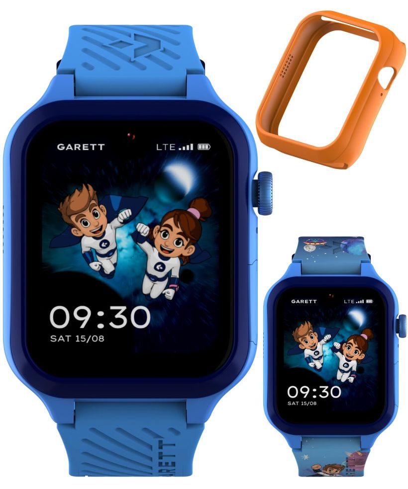 Chytré Hodinky dětské Garett Kids Essa Go 2 AI 4G Modrá