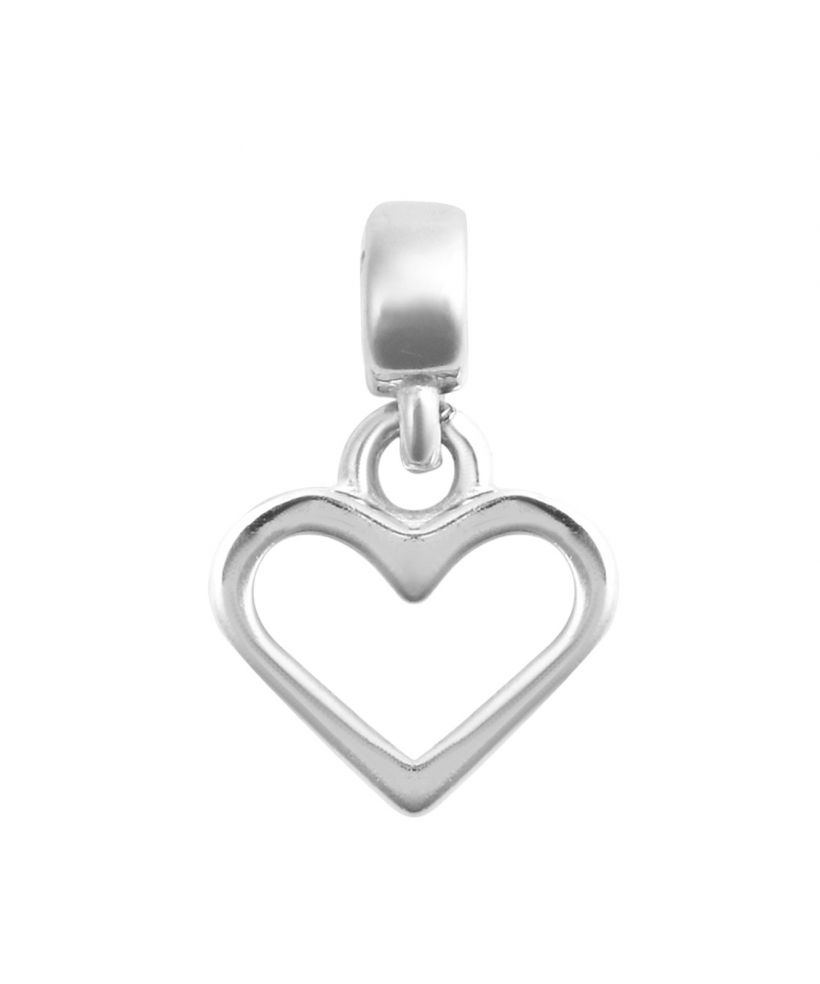 Přívěšek Daniel Wellington Heart Contour Charm Silver