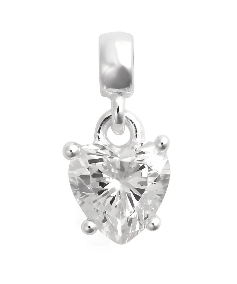 Přívěšek Daniel Wellington Heart White Crystal Charm