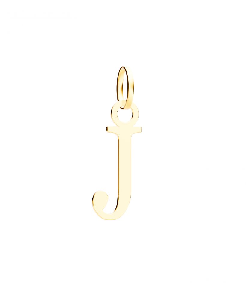 Přívěšek Bonore - Zlato 585 - Dopis J 17 mm