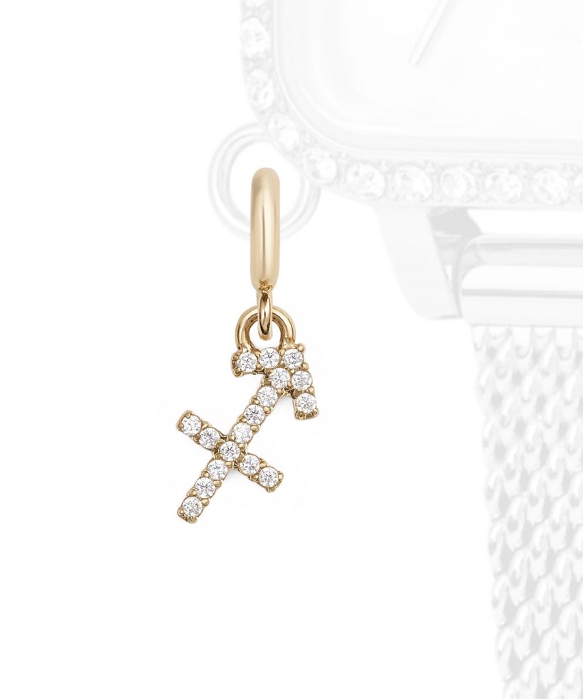Přívěšek Daniel Wellington Charm Gold Sagittarius