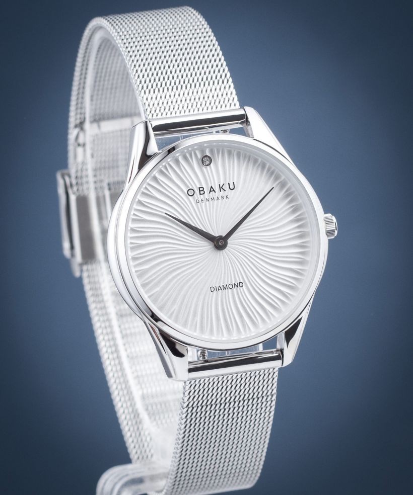 Hodinky Obaku Smykke Silver
