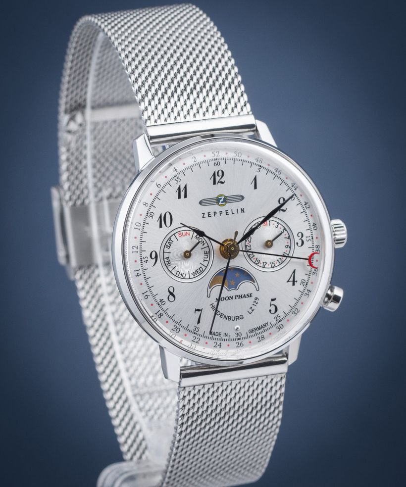 Dámské hodinky Zeppelin LZ129 Hindenburg Moonphase 7037M-1